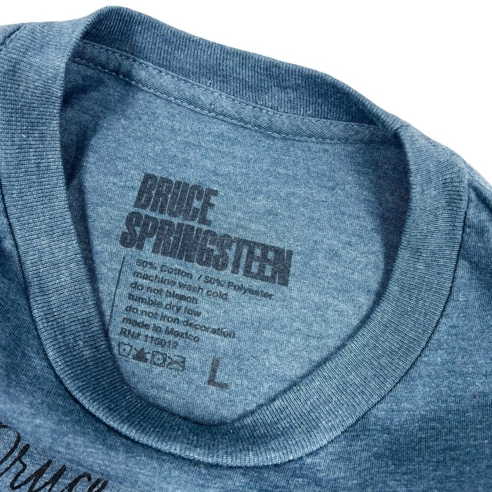 Bruce Springsteen Mens Greetings From Asbury Park NJ Band T-Shirt Sz L - Picture 5 of 8